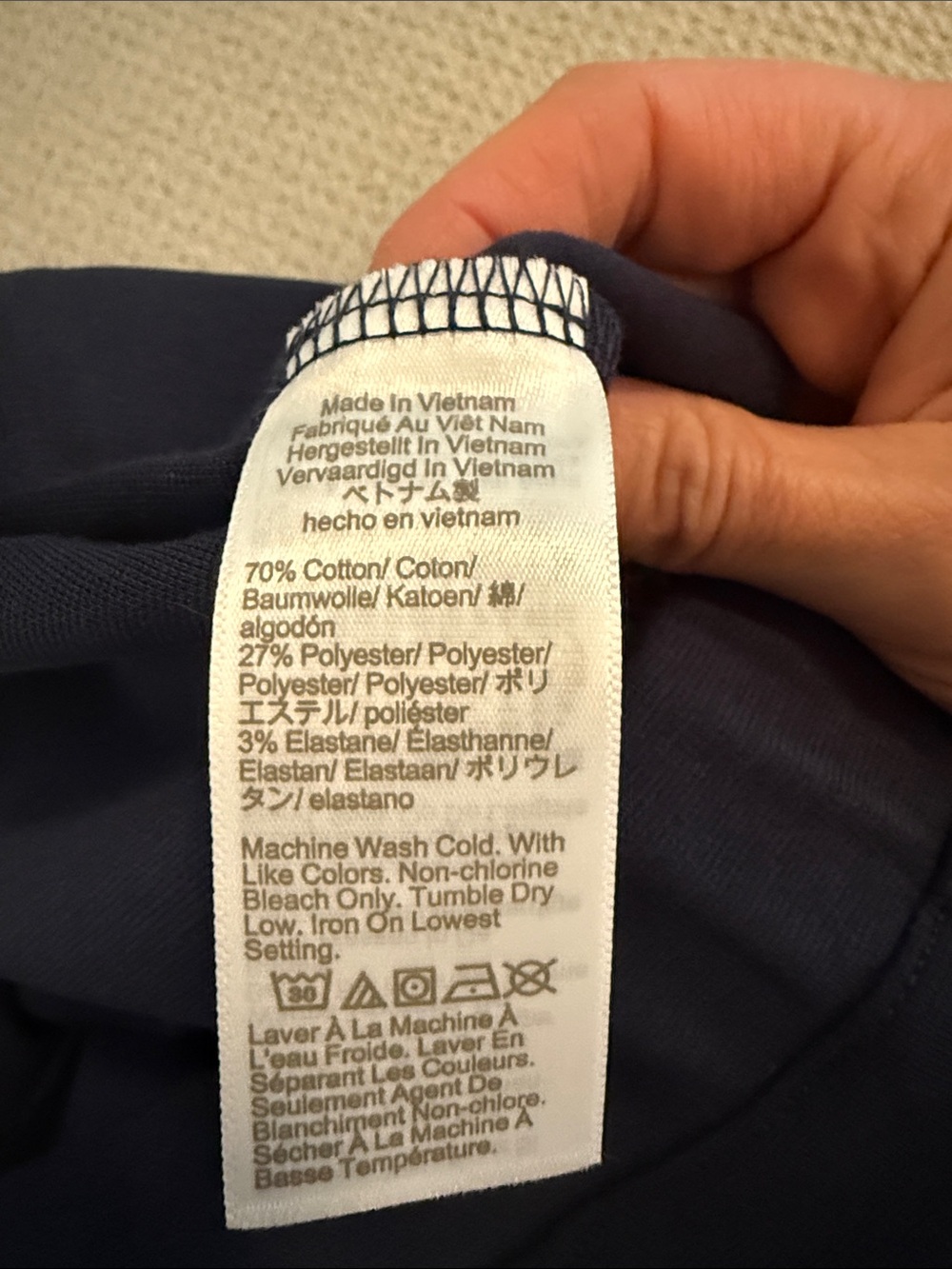 NWT J. Crew Navy Pintuck “Sweatpants” - Picture 5 of 5